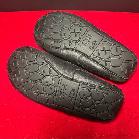 UGG x Telfar Black Leather Loafers